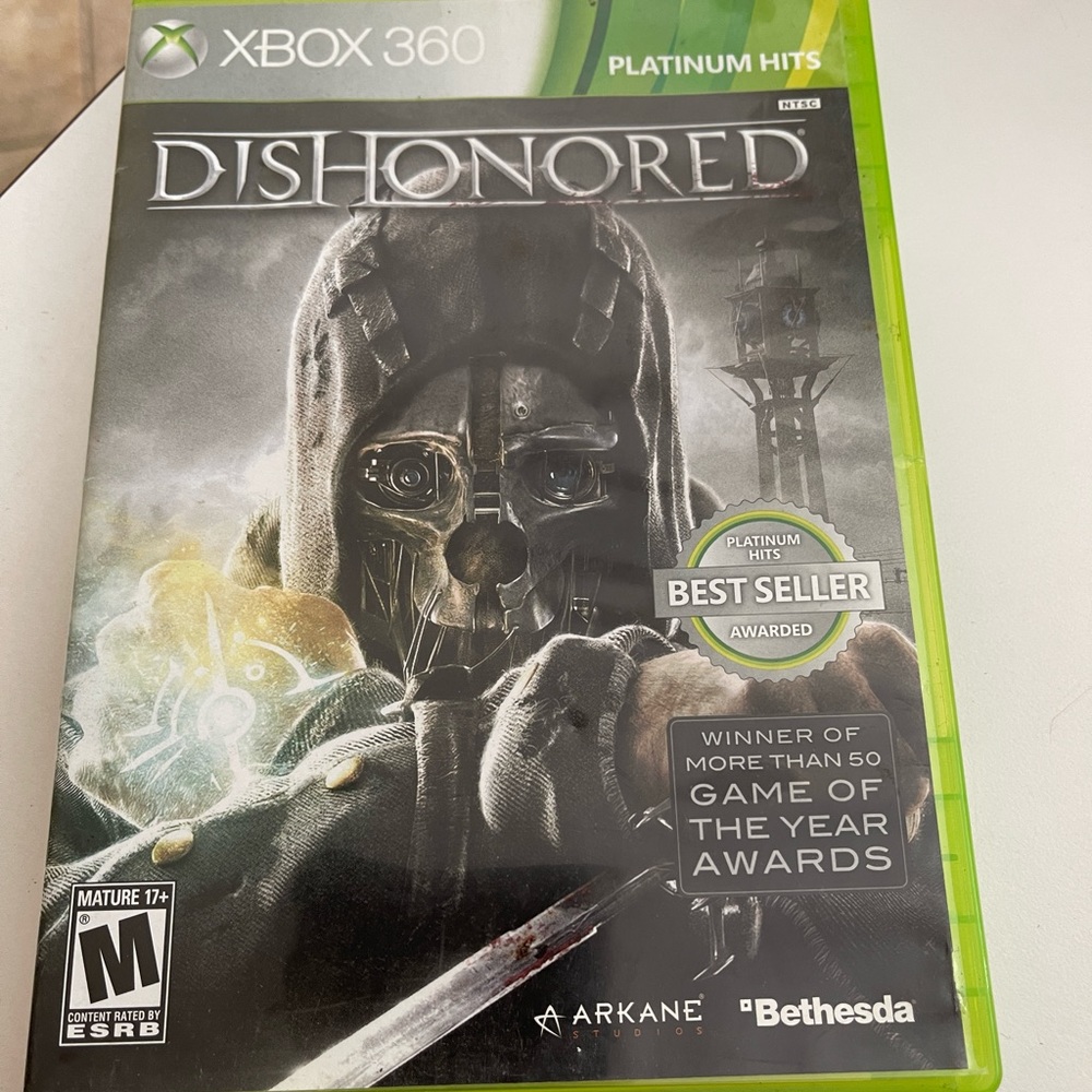 xbox 360 dishonored Video Game‎